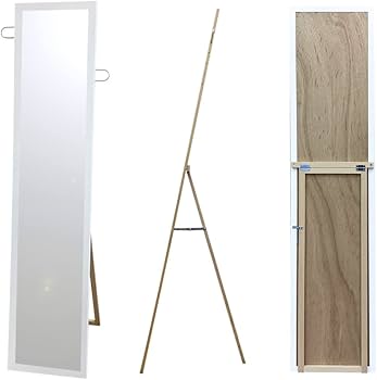 Amazon.co.jp: 姿見鏡 フック 付き スタンドミラー全身 鏡 姿見 白 高 Amazon.co.jp: 姿見鏡 フック 付き スタンドミラー全身 鏡 姿見 白 高