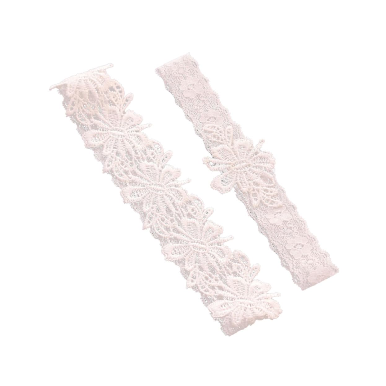 BESPORTBLE 3 Paia Di Giarrettiere In Pizzo Decorazioni Per Nozze Accessori Per Da Sposa Sposa Accessori Per La Sposa Fascia Per Giarrettiera Cintura Da Sposa Floreale Sposa