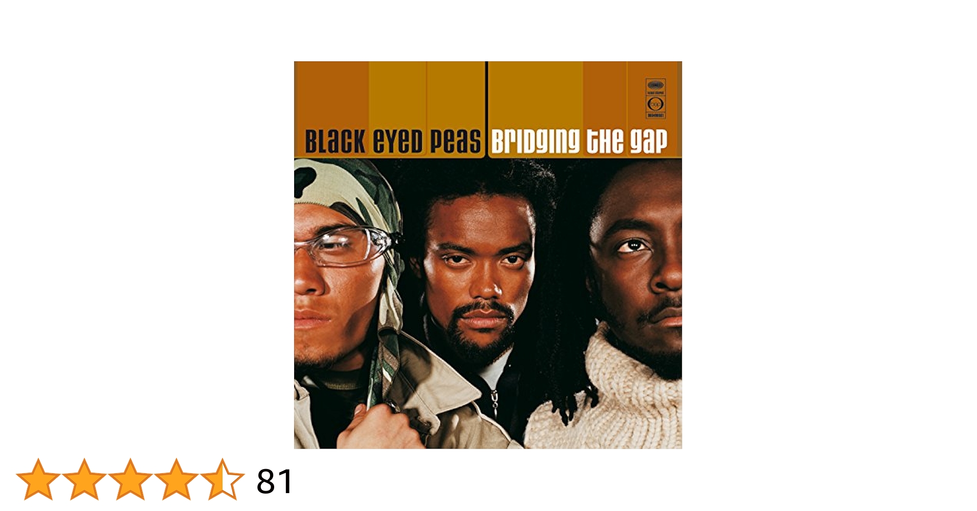 Black eyed peas  Bridging the gap 2Lレコード Black Eyed Peas – Bridging The Gap – CD (Album), 2000
