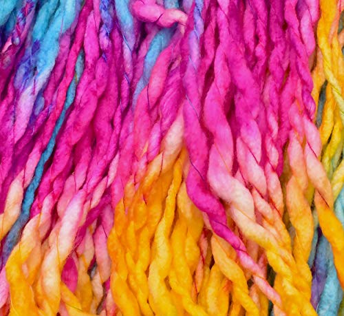 Image of Knitting Yarn Thick Chunky Wool, Sumo Lado 500 GMS Best Used with Knitting Needles-AL Art-HBH