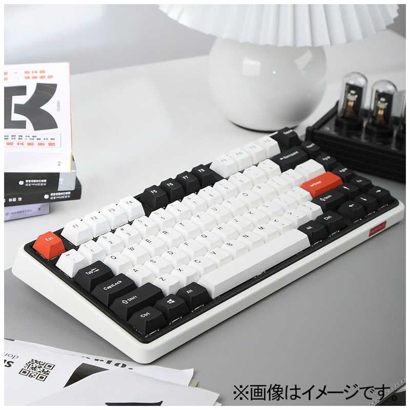 Amazon.co.jp: Varmilo Minilo Retro 有線 81 ANSI Keyboard Cherry MX
