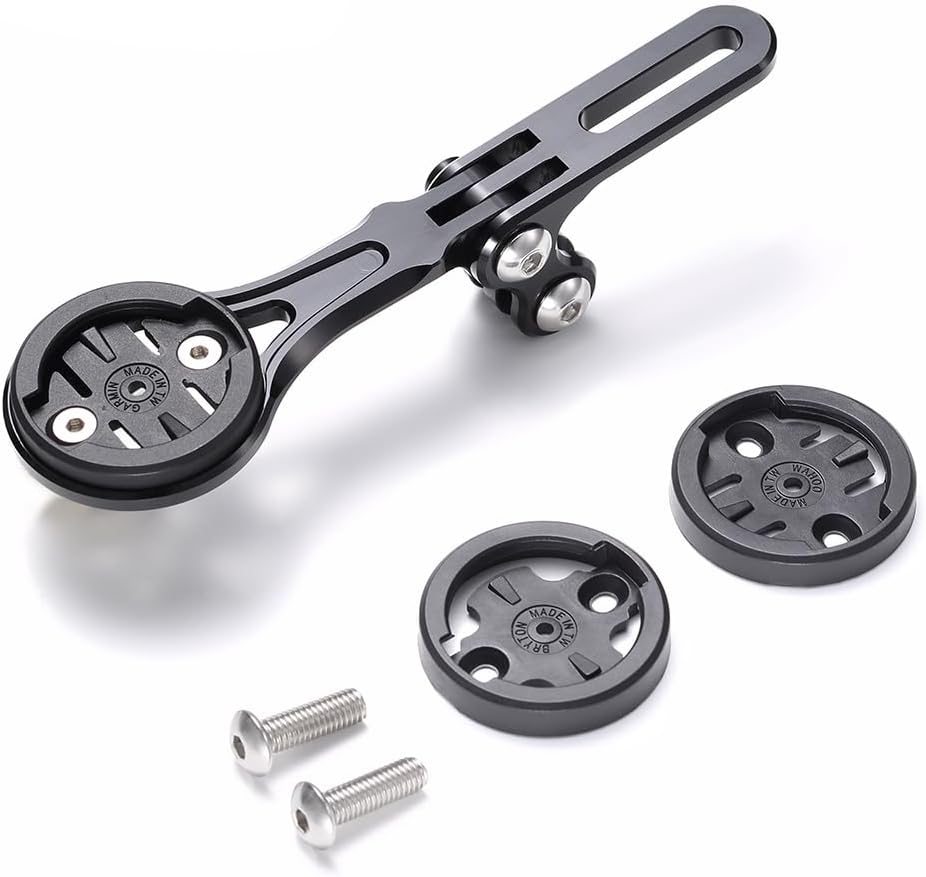 Out Front Bike Stem Handlebar Combo Mount for Garmin Edge Wahoo Elemnt Bryton Rider Stages Dash Hammerhead Campatible with Vision Metron 5D ACR EVO Integrated Handlebar