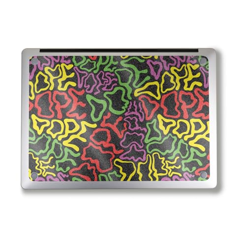 Image of Glossy Glitter Laptop Skin Compatible with Alienware M18 R2 (2024) - Super Dope - Premium 3M Vinyl Protective Wrap Decal Cover - Easy to Apply | Crafted in The USA by MightySkins