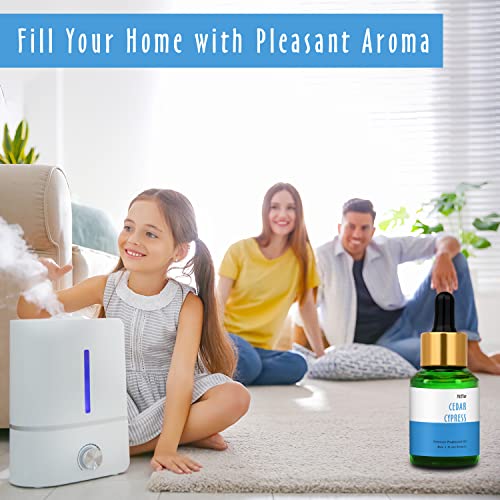 Cedar Cypress Fragrance Oil, Mitflor Single Scented Oil, Premium Grade Fragrance Oil For Soap & Candle Making, Large Size Aromatherapy Oil, Woody Scent For Home Fragrance, 30Ml #TOP3