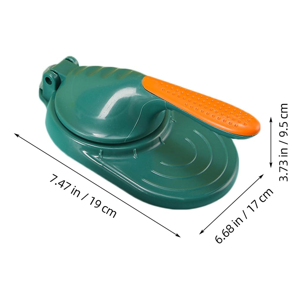 DOITOOL Tortilla Press Dough Presser: roti maker Round Mexican Tortilla Maker Dumpling Press Maker Pastry Molds For Crepe Pancake Pan Crispy Popiah Dough taco sauce Yellow musubi maker