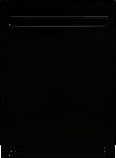 24" Built-in Stainless Steel Tub Dishwasher EasyFlex 3rd, SmartWash, UltraWash Plus, TurboDry, MoreSpace Adjustable Rack, Energy Star Certified, Black