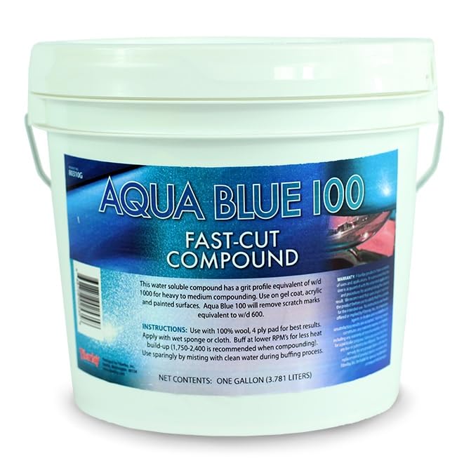 Aqua Blue 100 Fast-Cut Compound (5 Gallon)