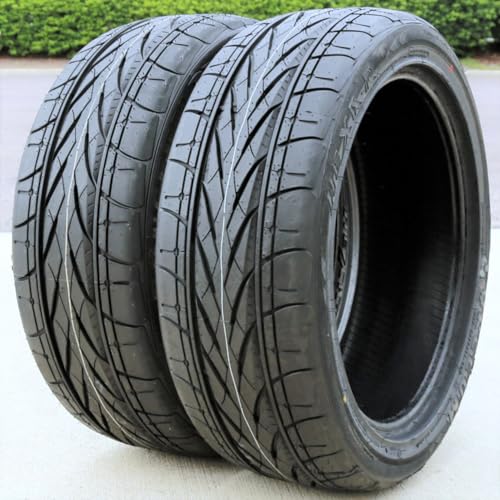 Set of 2 (TWO) Forceum Hexa-R All-Season Passenger Car High Performance Radial Tires-235/40R18 235/40ZR18 235/40/18 235/40-18 95Y Load Range XL 4-Ply BSW Black Side Wall UTQG 400AA