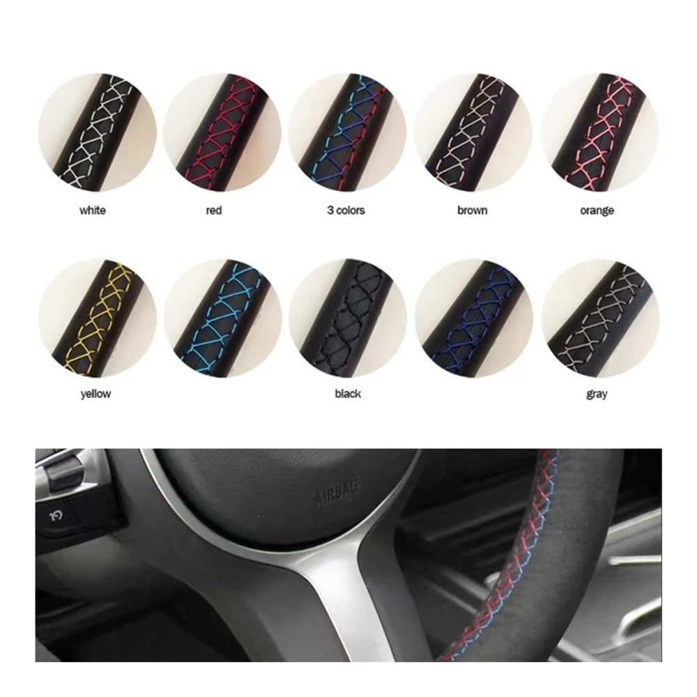 Funda para Volante de Coche Infiniti G37 G35 G25 EX35 EX25 EX37 Q60 QX50 2014 2015, PU