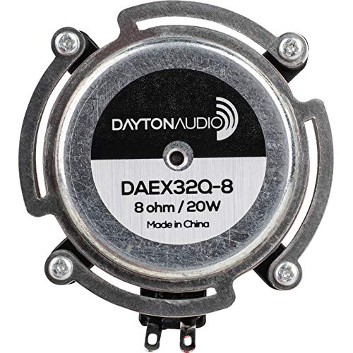 Dayton Audio Daex32Q-8 Dual Steel Spring Balanced 32Mm Exciter 20W 8 Ohm #TOP3