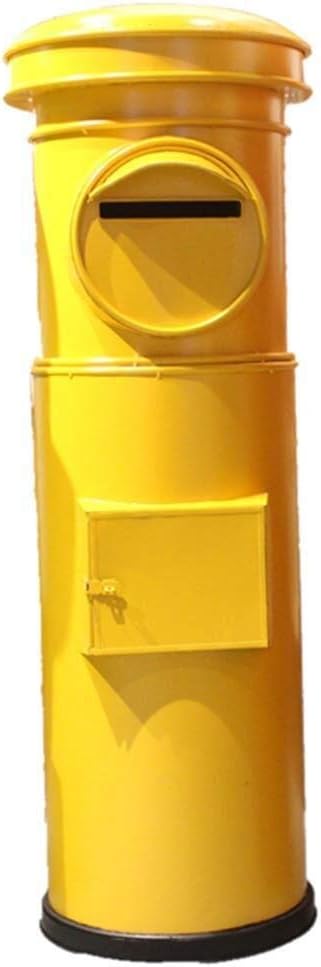 Postbox Mailbox Letter Iron Crafts Outdoor Retro Decoration European Ornaments Post Box Secure Letterbox Outside Mailboxes Home Gardening Decoration Security Letterboxes