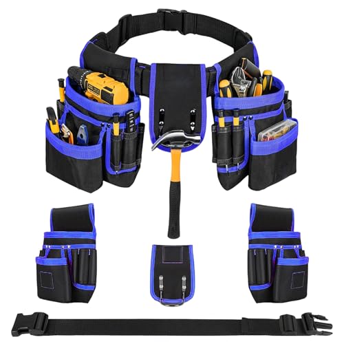 Ceinture porte outils pour charpentier et constructeurs pour soulager le dos sur le chantier