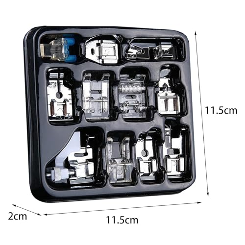 Kit de 11 pies para máquina de coser miniatura 3