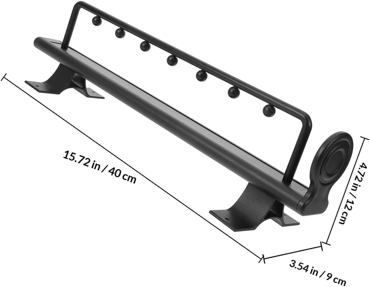 Adjustable Telescopic Closet Rod 400mm Small Wardrobe Clothing Rail for Home Storage and Hanging Clothes Organizer