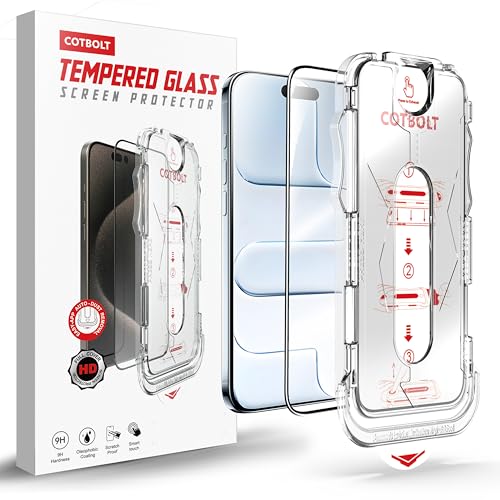 Image of Tempered Glass for iPhone 17 Air Screen Protector [Military Grade Shatterproof & Longest Durable] Screen Protector iPhone 17 Air Tempered Glass Full Coverage