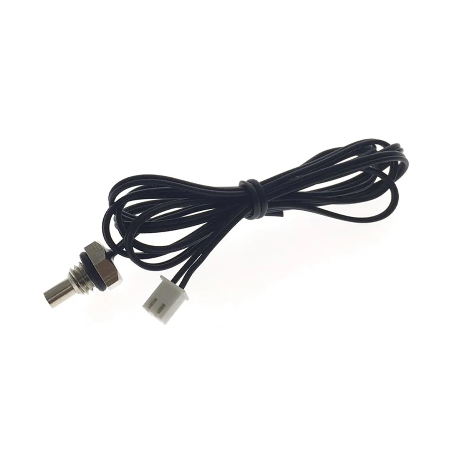 Sensore di Temperatura termistore NTC M8x4x1,25mm Sonda con Filettatura Resistenza 10k 50k 100k Valore B3950 L=0,5M 1M 2M (Color : 10K 0.5M The Plug)