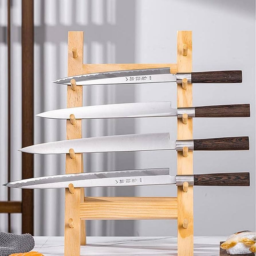ハンドメイド 包丁立て ナイフスタンド キッチン雑貨 木工 木製雑貨 木製ギフト 受注生産 職人手作り 木製ナイフスタンド 包丁立て キッチン雑貨