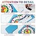 Segaixlj Magnetic Writable Dry Erase Learning Clock for Kids, 13.7'' x 11.2