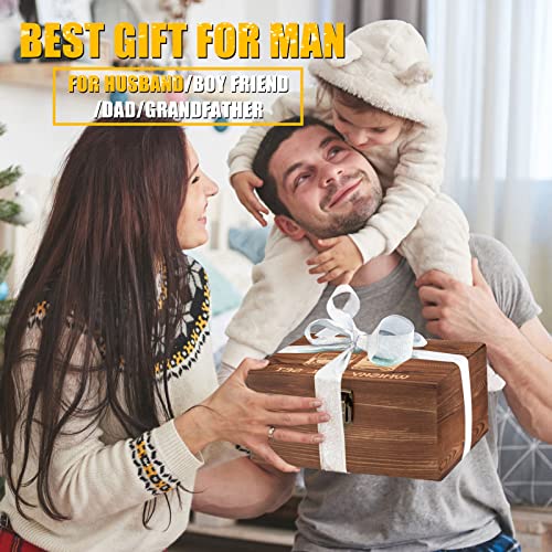 Whiskey Stones Gift For Men Dad Husband Boyfriends Whiskey Glass Set Of 2 Large Xl Stainless Steel Balls Unique Anniversary Birthday Drinking Gift Set #TOP5