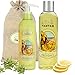 Produktbild Französisches Beauty Set Set PROVENCE. Un Air DAntan® 1 Duschgel 250ml Mit Bio Verbena +1 Bodylotion 200ml Mit Arganöl In Einem Jutebeutel / Verbena,Bergamotte/ Badezusatz Frauen/Mutti Geschenk