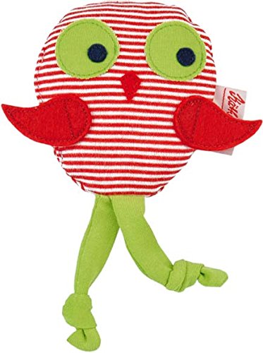 Käthe Kruse 9134991349 Hochet chouette Rouge