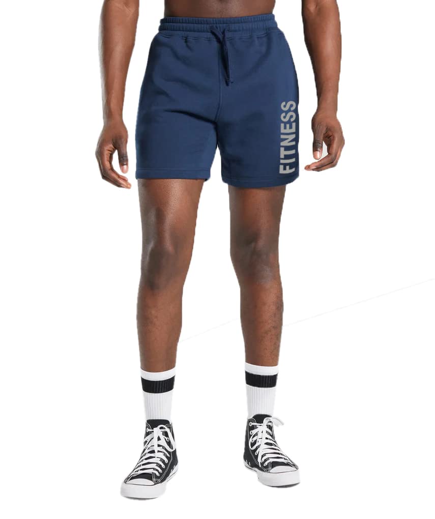 hotfits Men's Black Training Rest Day Cotton Regular Shorts-picture-21