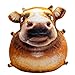 JrenBox Giocattoli di Peluche Cuscino del Bestiame del Toro, Peluche del Cuscino, Vitello, Gioco, Combattente, Male, Regalo di Compleanno (Color : Boast, Size : 75cm)