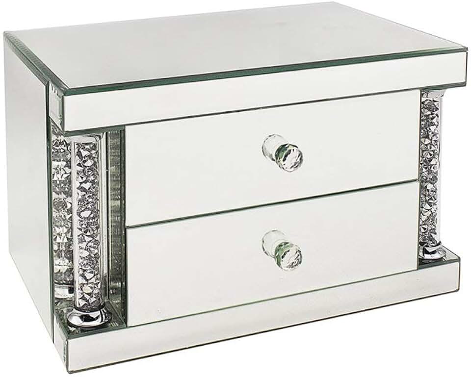 Amazon.co.uk Mirrored Jewellery Boxes