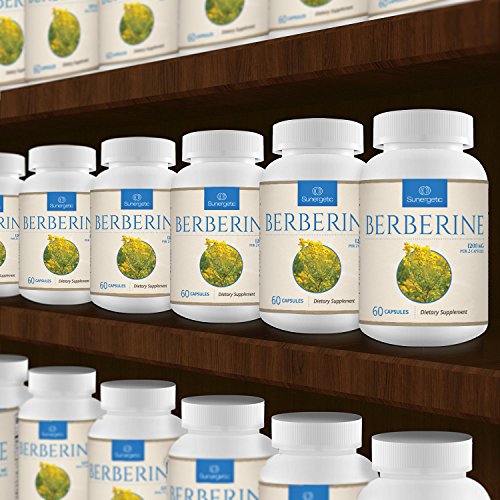 image for Sunergetic Premium Berberine Supplement - 1200mg of Berberine Per Serv