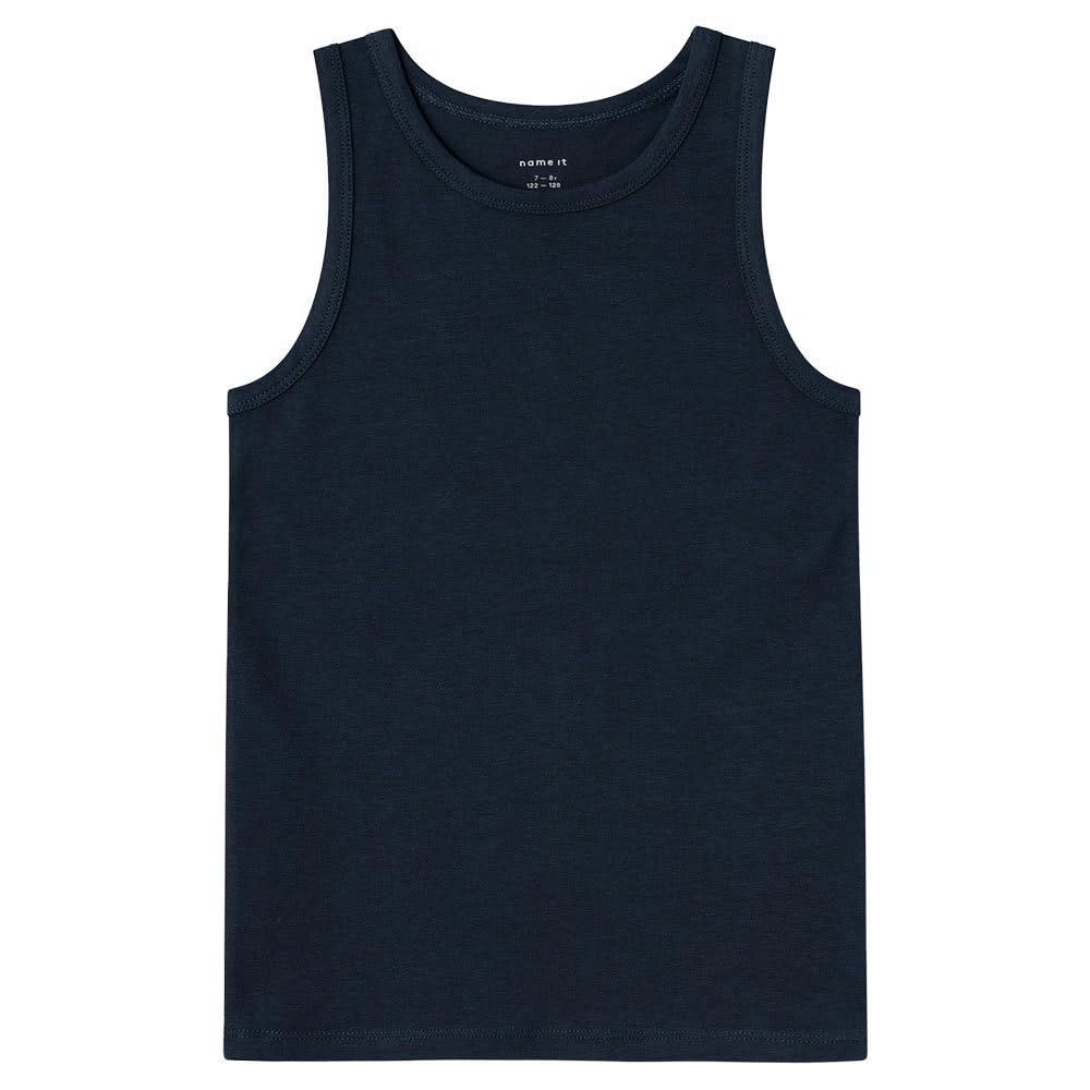 Name IT Jungen Nkmtank Top 2p Dark Sapphire Gamer Noos Unterhemd