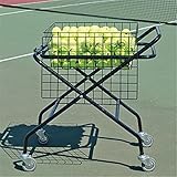 BSN Sports Foldable Teaching Cart, Black