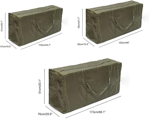 Miniatura 2 de Bolsa de almacenamiento para árbol de Navidad, impermeable, material duradero, grande, organizador de árbol de Navidad, 458,563.4 in