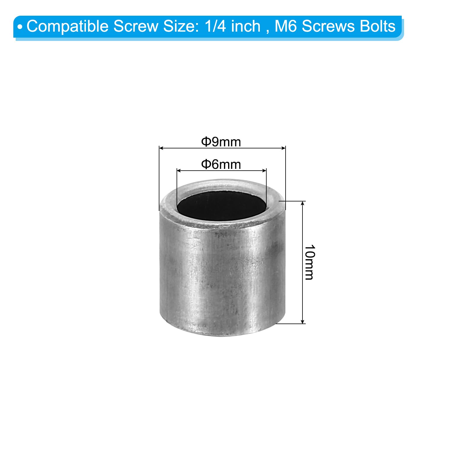 PATIKIL M6 Steel Spacers - Image 2