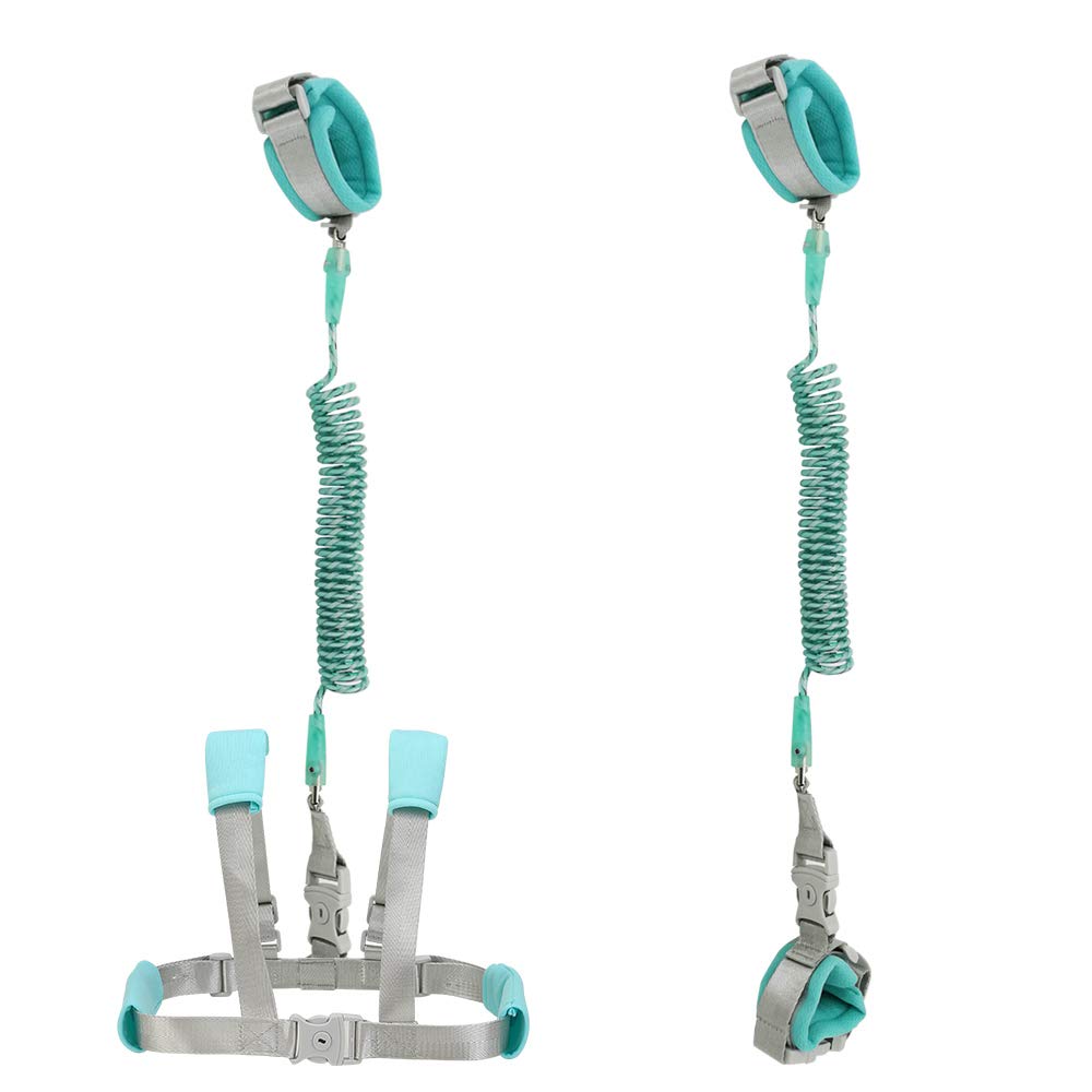 FurPaw Child Backpack Leash for Toddlers & Kids | 98Inch Lengthen Child Safety Walking Leash -Green