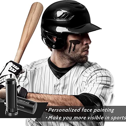 bastão de pintura facial, Mini Kit de Pintura Corporal Tamanho de Bolso | Artigo de torcedores de fu