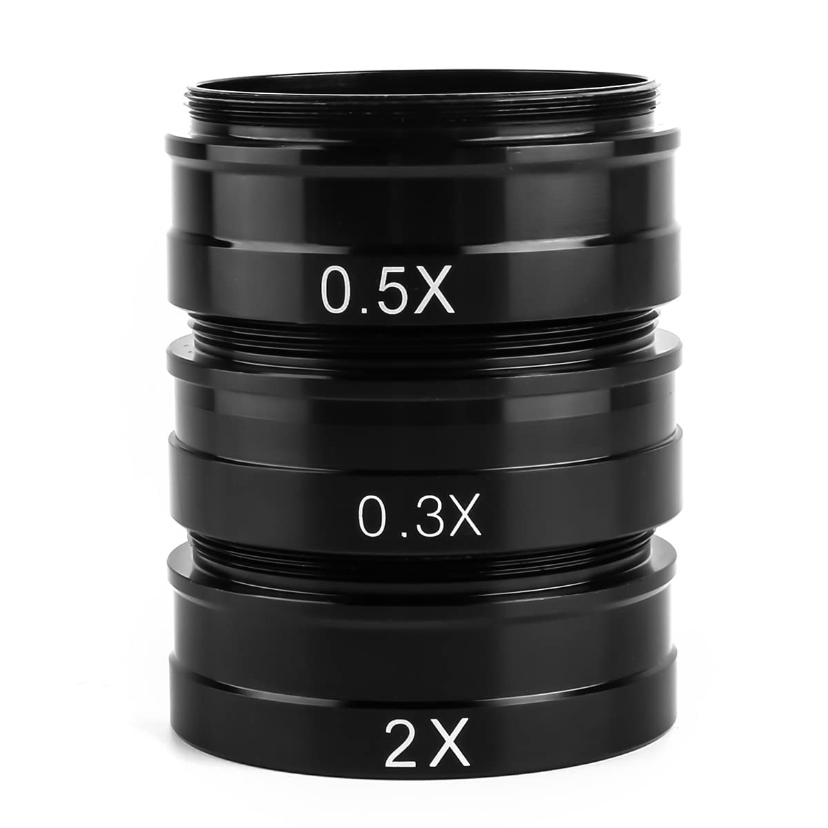 Mikroskopowy obiektyw pomocniczy z zoomem 180X C-MOUNT obiektyw + 0,75 x 0,5 x 2,0 x 0,3 x Barlow pomocniczy obiektyw szklany obiektyw przemysłowy M42 kamera mikroskopowa wideo (180x-F)