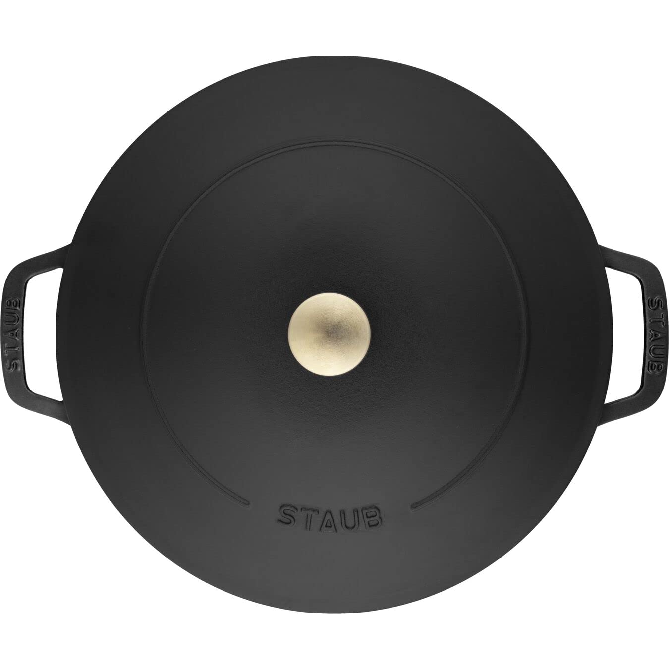 STAUB La Cocotte Lot de 2 casseroles rondes en fonte noire