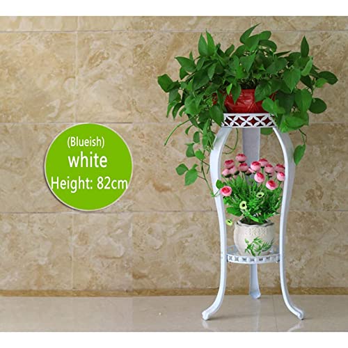 Support de pot de fleurs double couche pour éviter l'encombrement au sol - 8