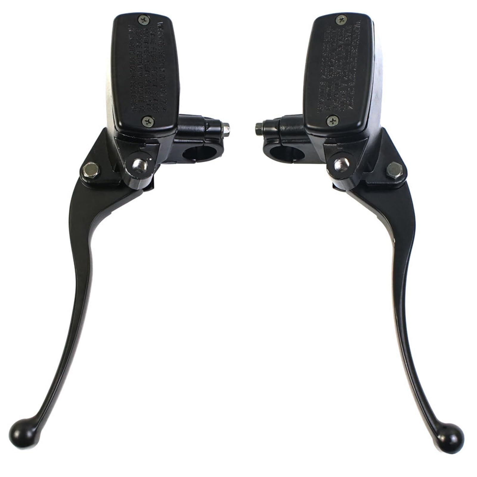 Hsyduhae One Pair Motorbike Brake Levers Fit For Yamaha For Suzuki Universal 22Mm Front Brake Master Cylinder Motorbike Hydraulic Pump Lever Clutch(One Pair)