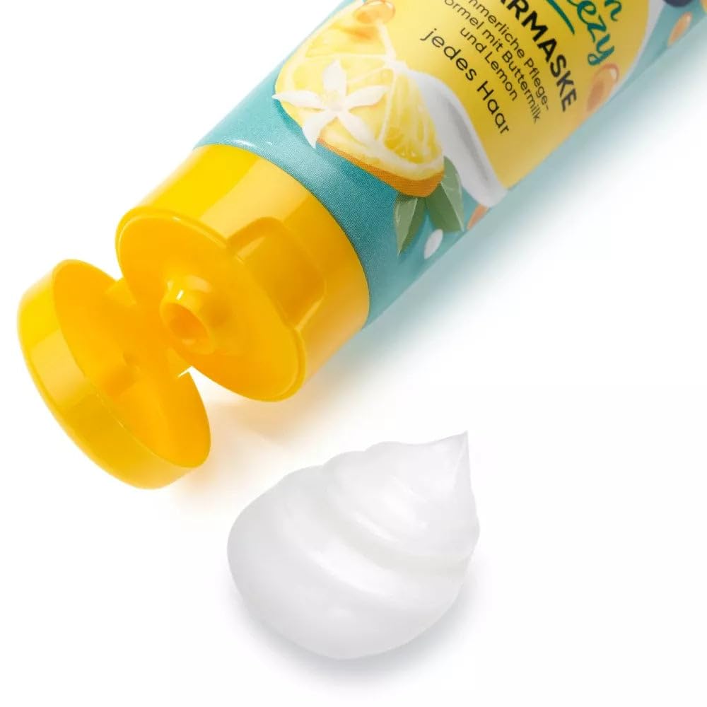 Balea x no planet b 3er-Set Haarpflege: Sommer-Haarmaske Lemon Squeezy, 100 ml + Shampoo Intense Repair Tiefenpflege mit Aprikosenkernöl, 300 ml + Shampoo Glanz & Kraft mit Kaffeeöl, 300 ml, (700 ml)
