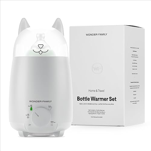 Calentador portátil de biberones para leche materna y fórmula  Descongelación 4 en 1, calentamiento de alimentos y leche materna, termo  Calentador