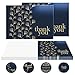 100 Bulk Thank You Cards with Envelopes (Navy Blue Gold) Made in USA | 4 x 6 Inch Professional Blank Thank You Notes | Suitable for Graduation 2025, Wedding, Small Business, Bridal & Baby Shower