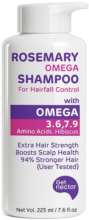 Korean Hair Essence Rosemary Shampoo for Hair Fall Control | Enri...