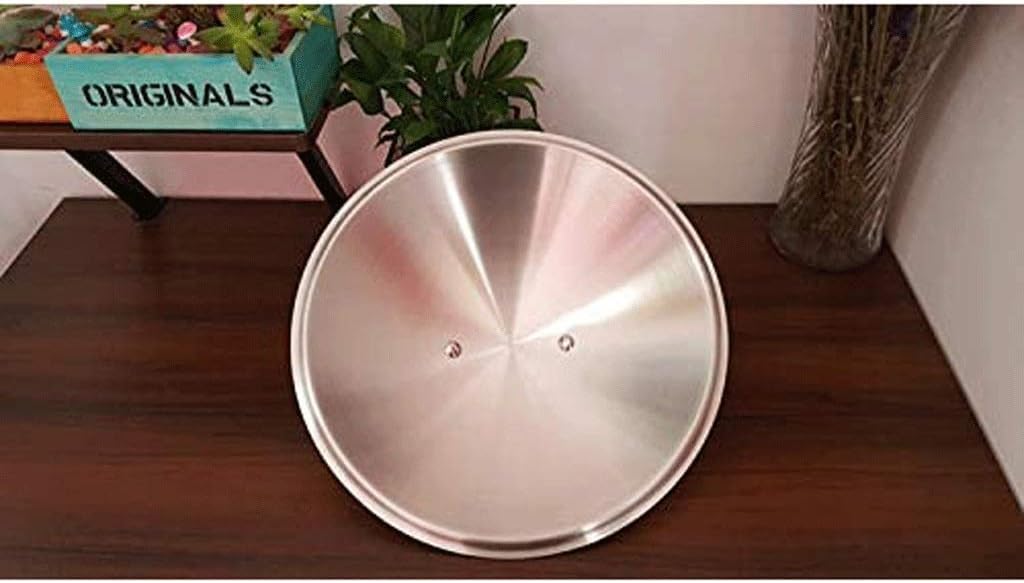 Stainless steel pot cover, intimate handle, comfortable to hold, corrosion resistant, non rusting, easy to clean