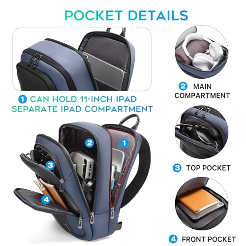 Image of BANGE Mens Sling Bag, Large Shoulder Bag for Men Waterproof, Crossbody Bag Men with Separated Pad Compartment