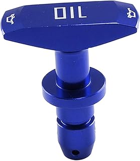 Wakauto Alça De Vareta De Óleo De Substituição Vareta De Óleo De Boleto Alça De Vareta De Substituição Alça De Liga De Alumínio Motor Gt Carro