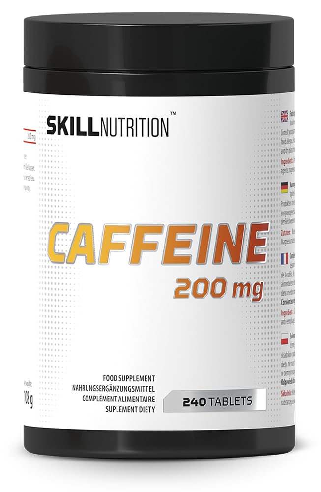 Skill Nutrition Caffeine 200Mg 240 Tablets