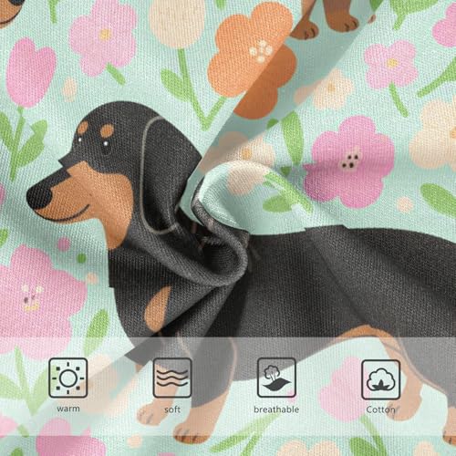 Organic Cotton Panties Breathable Triangle Panties Organic Underwear for Toddler Girls in Sizes 2T-8Y3