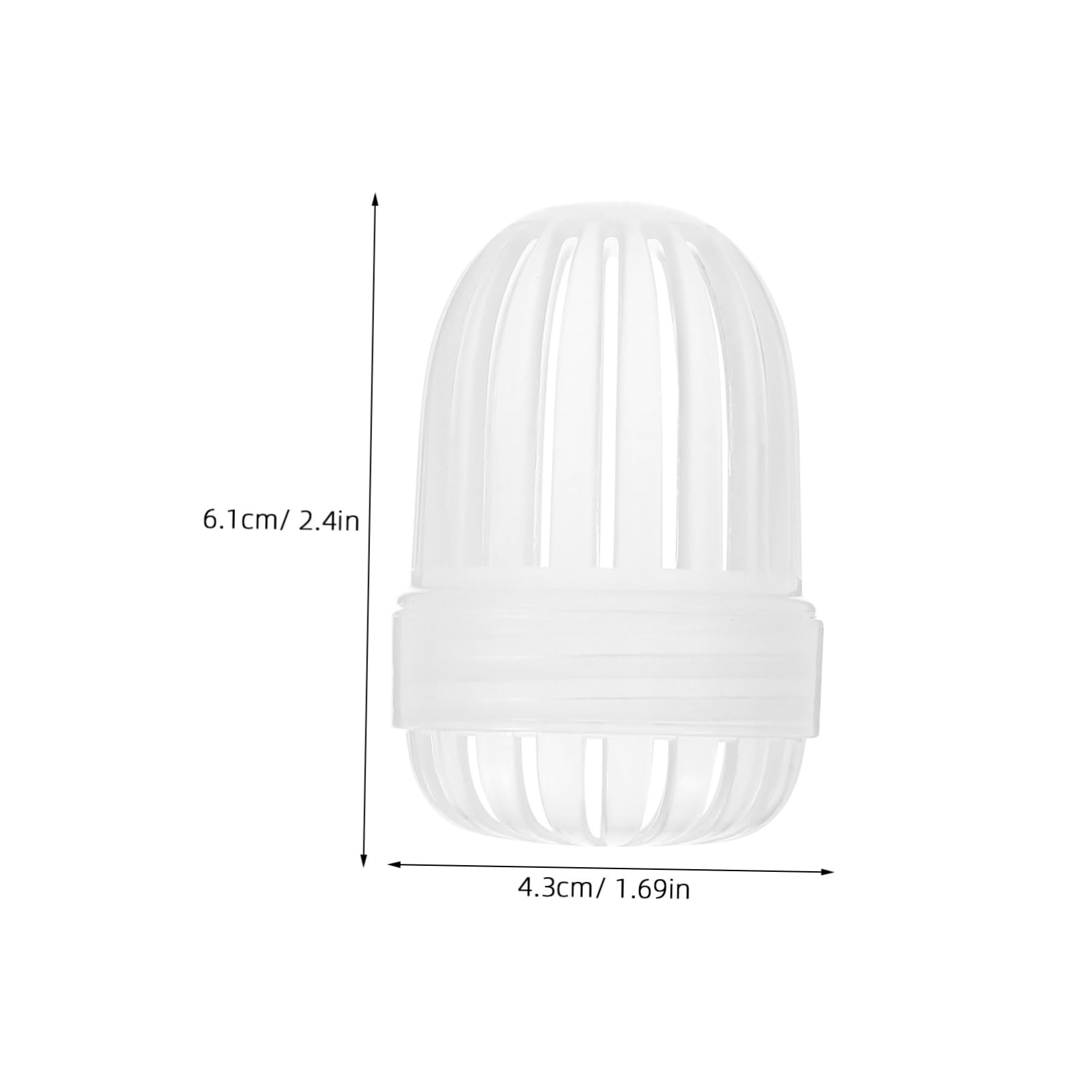 MUCKLILY 10pcs Tea Leak Tea Leaf Infuser Tea Bag Squeezer Tea Ball Infuser Tea Strainers for Loose Tea Strainers for Loose Leaf Tea Teapot Tea Strainer Tea Making Tool Transparent Plastic