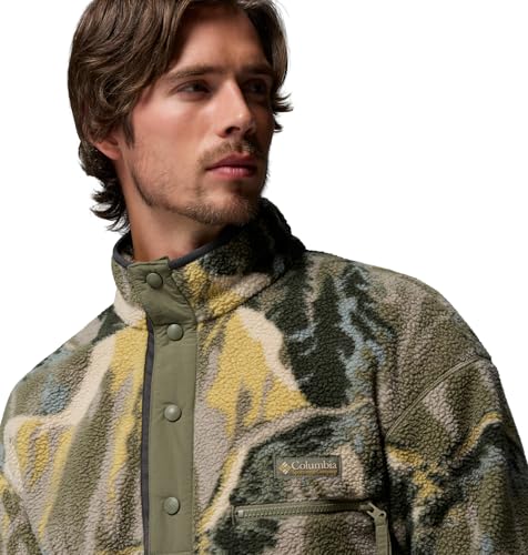 Image of Columbia Helvetia II Printed Half Snap Fleece